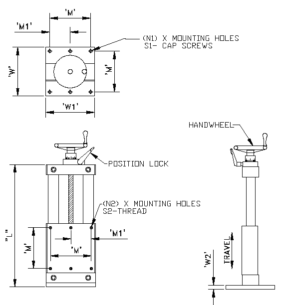 Vertical Slide Assemblies